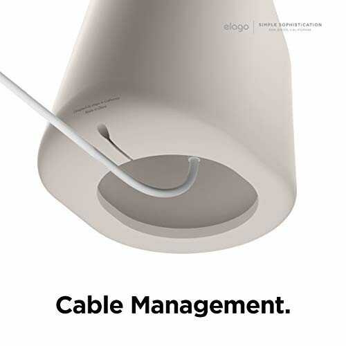 Elago cable management product with cable inserted