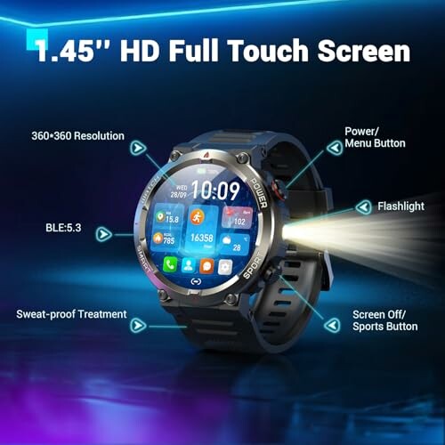 Blackview Military Smart Watch