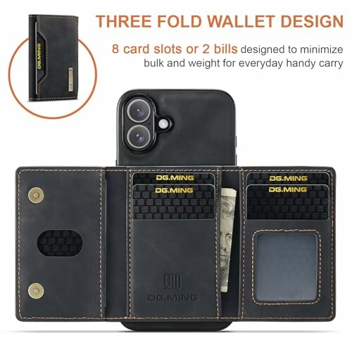 ZCDAYE Wallet Case for iPhone 16